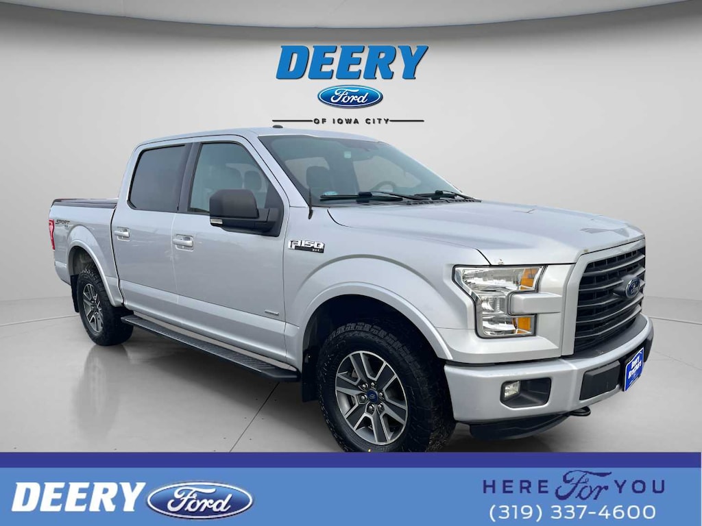 Used 2016 Ford F-150 XLT 4WD Supercrew 145 4WD SuperCrew 145
