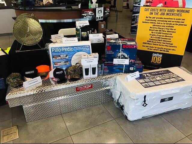 Deery Ames Comm Expo Prizes