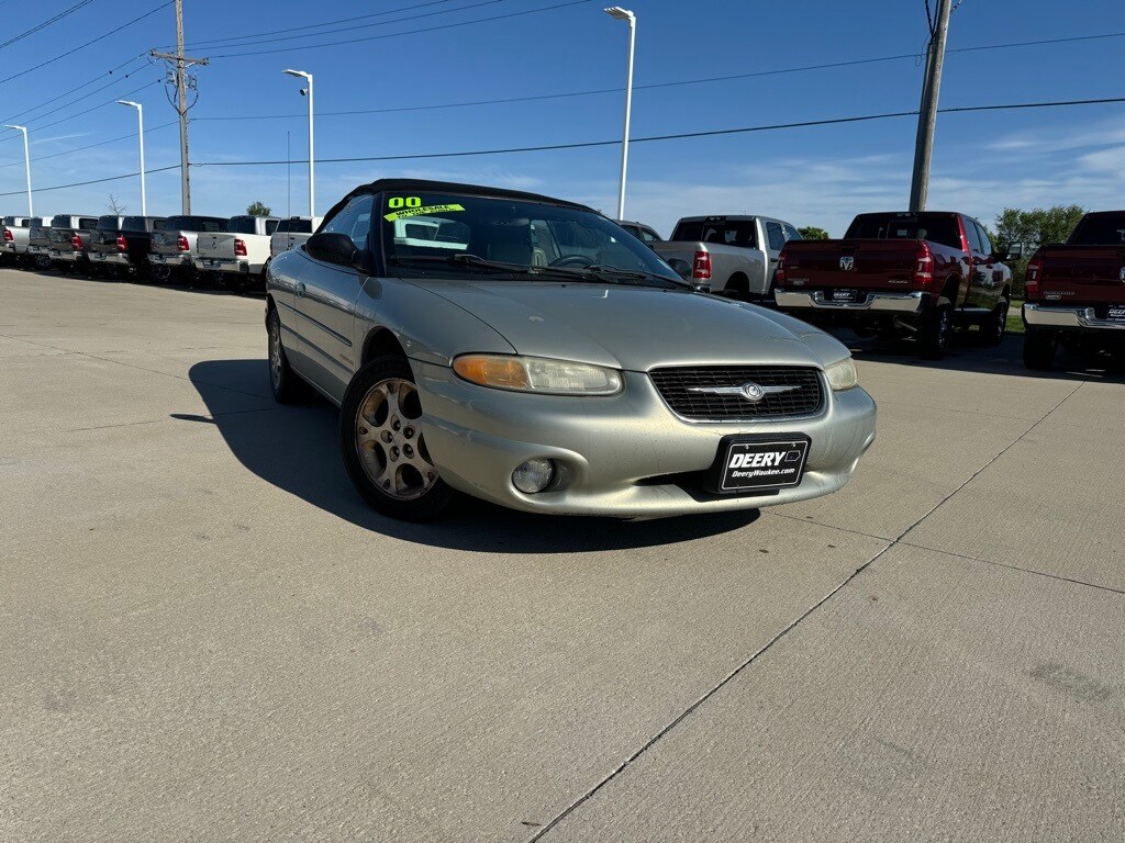 Used 2000 Chrysler Sebring JXI with VIN 3C3EL55H0YT201229 for sale in Waukee, IA