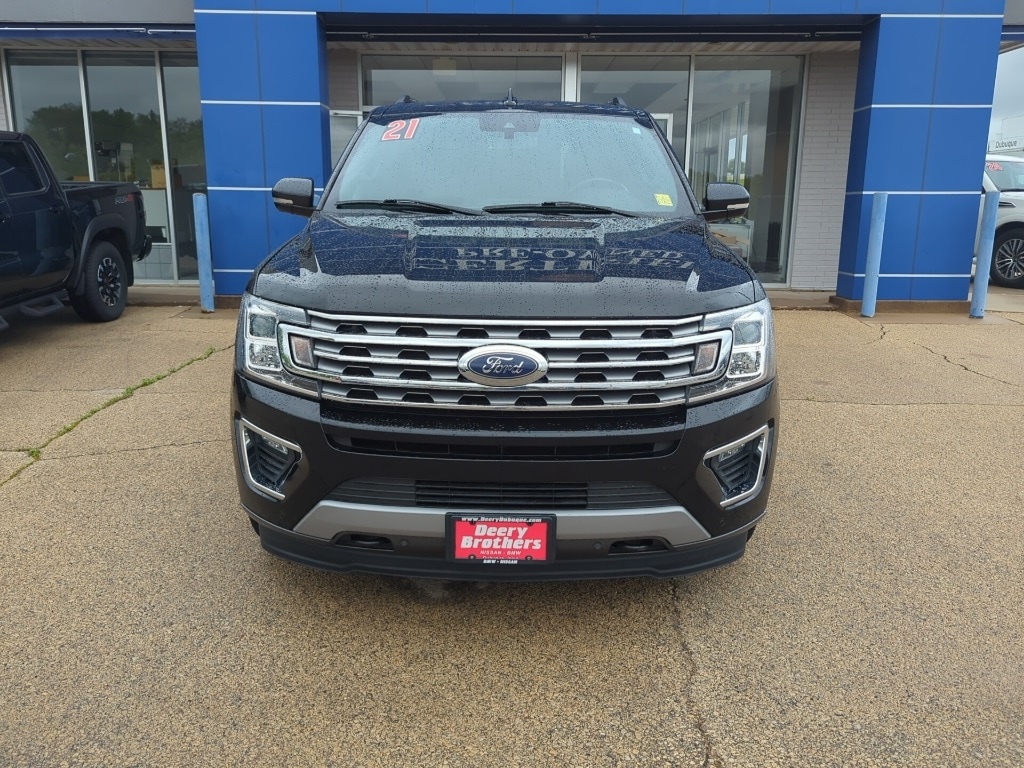 Used 2021 Ford Expedition Limited with VIN 1FMJU2AT4MEA36789 for sale in Dubuque, IA