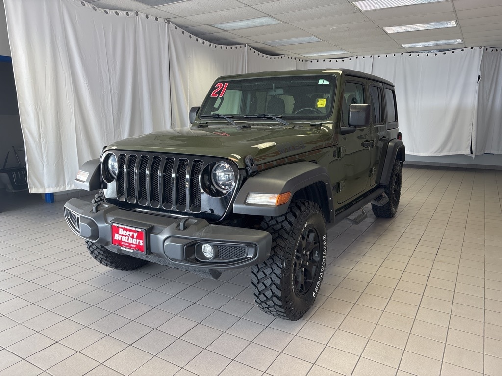 Used 2021 Jeep Wrangler Unlimited Sport SUV