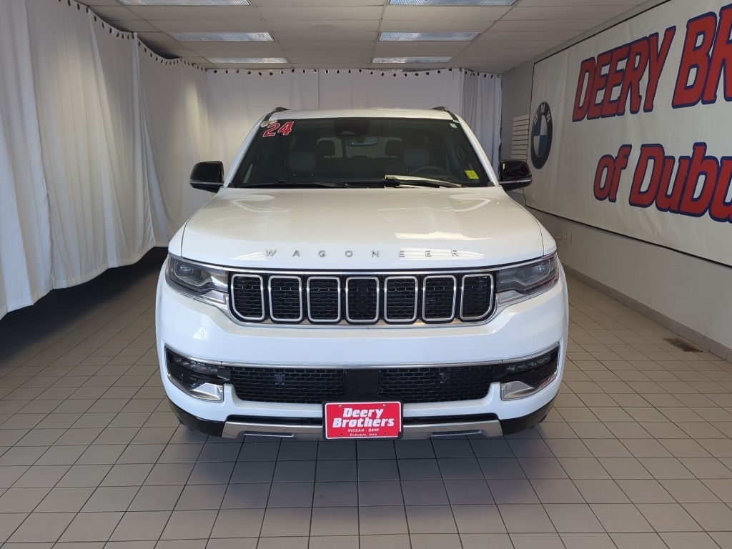 Used 2024 Jeep Wagoneer Series III with VIN 1C4SJVDP1RS168497 for sale in Dubuque, IA