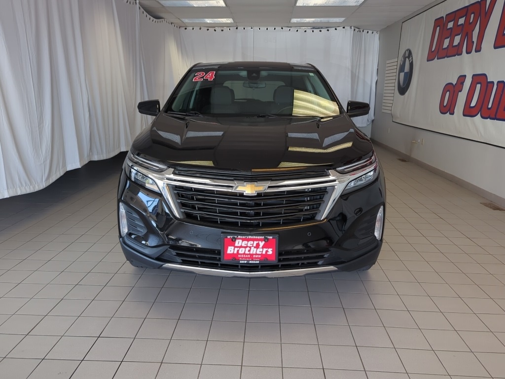 Used 2024 Chevrolet Equinox LT with VIN 3GNAXUEG0RL361913 for sale in Dubuque, IA