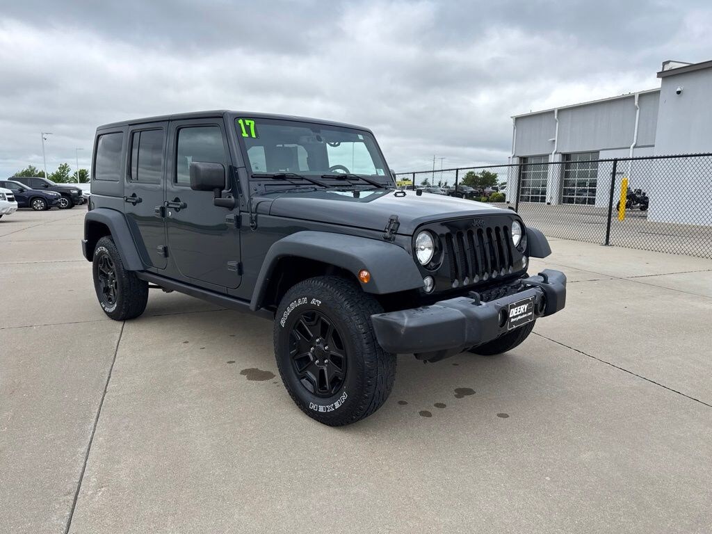Used 2017 Jeep Wrangler JK Unlimited Sport 4x4 SUV