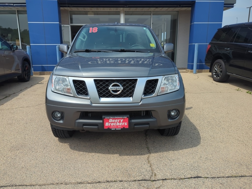 Used 2018 Nissan Frontier PRO-4X with VIN 1N6AD0EV9JN761379 for sale in Dubuque, IA
