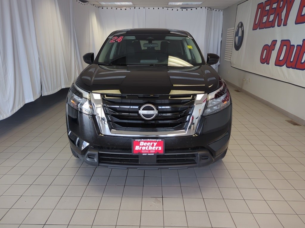 Certified 2024 Nissan Pathfinder S with VIN 5N1DR3AC2RC218613 for sale in Dubuque, IA