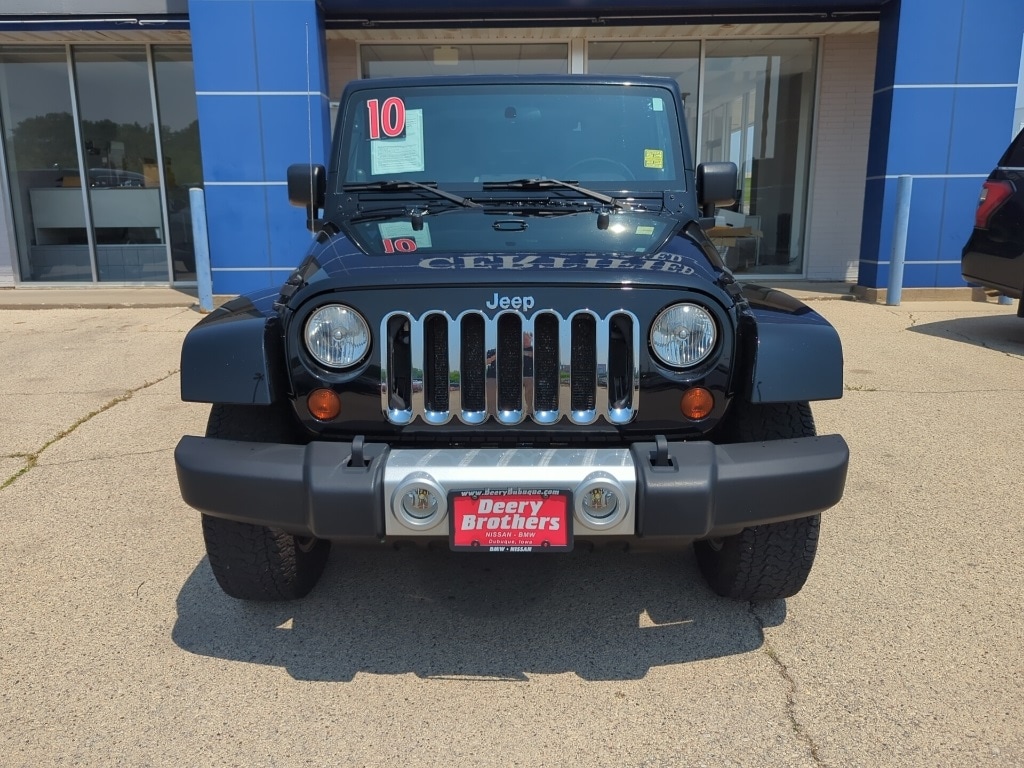 Used 2010 Jeep Wrangler Sahara with VIN 1J4GA5D18AL228947 for sale in Dubuque, IA