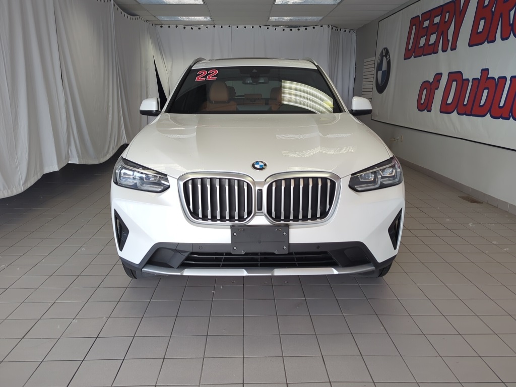Used 2022 BMW X3 30i with VIN 5UX53DP0XN9N25465 for sale in Dubuque, IA