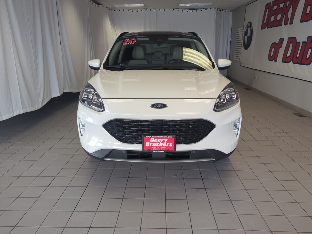 Used 2020 Ford Escape Titanium with VIN 1FMCU9J9XLUA71332 for sale in Dubuque, IA