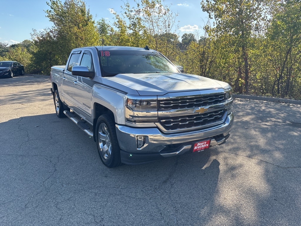 Used 2018 Chevrolet Silverado 1500 LTZ Truck Crew Cab