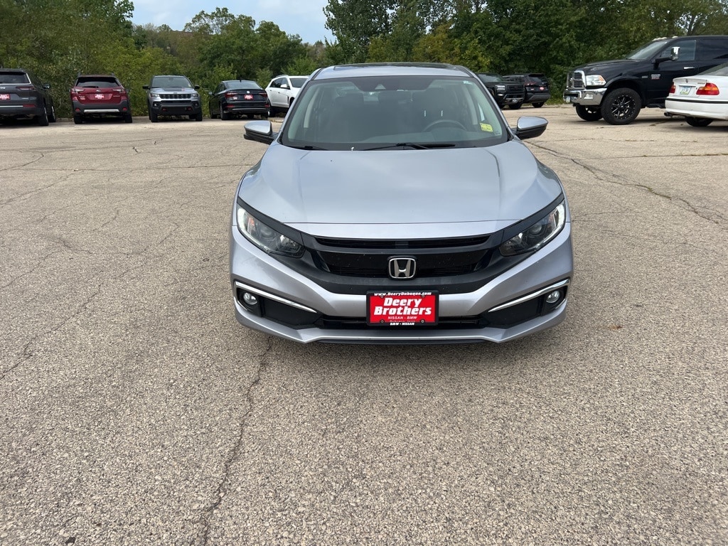 Used 2019 Honda Civic EX with VIN 19XFC1F39KE000288 for sale in Dubuque, IA