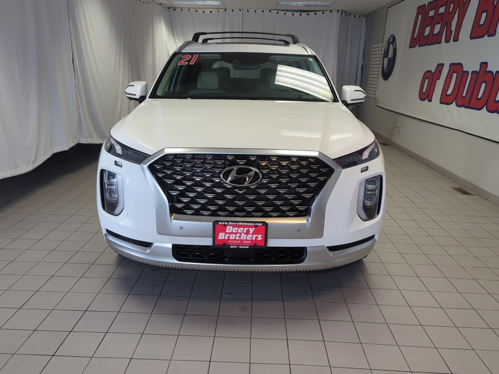 Used 2021 Hyundai Palisade Calligraphy with VIN KM8R7DHE5MU246451 for sale in Dubuque, IA