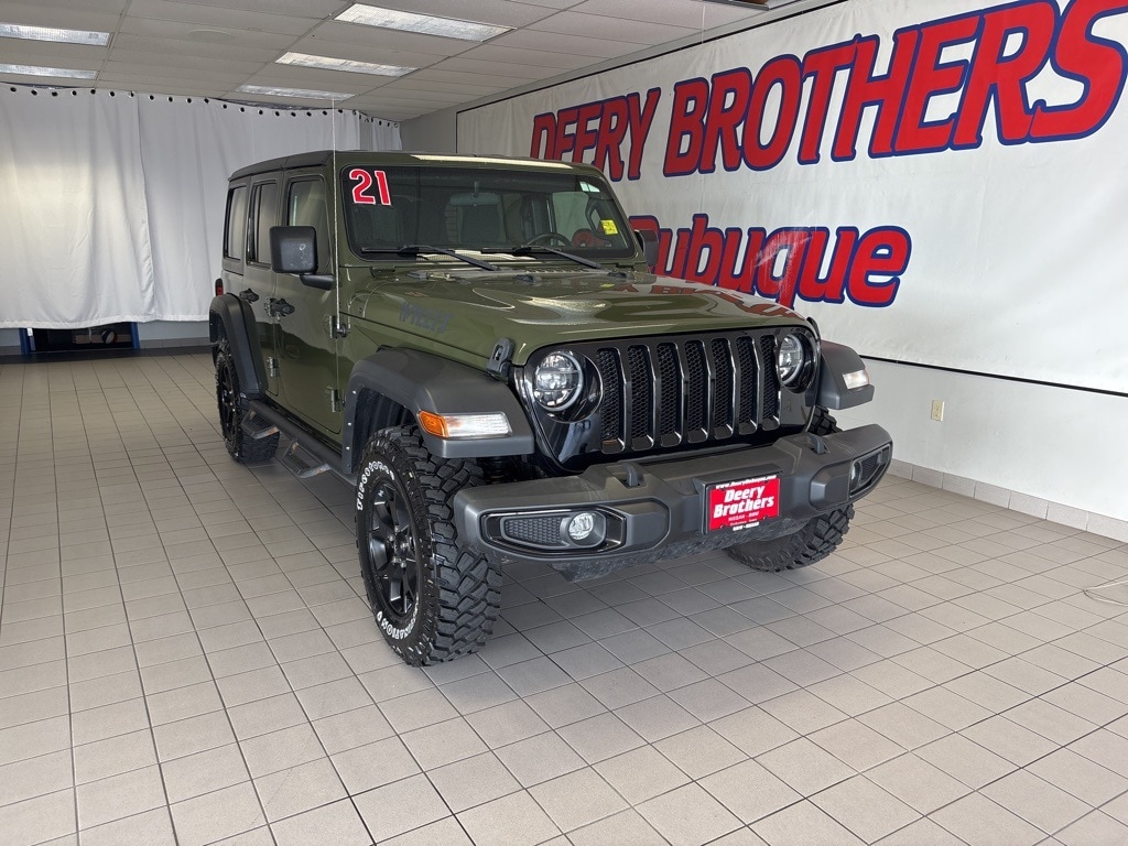Used 2021 Jeep Wrangler Unlimited Sport SUV