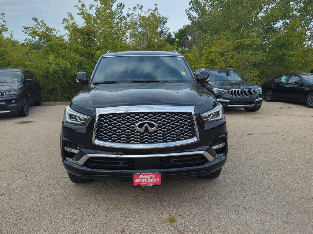 Used 2024 INFINITI QX80 PREMIUM SELECT 4WD with VIN JN8AZ2AE2R9329943 for sale in Dubuque, IA