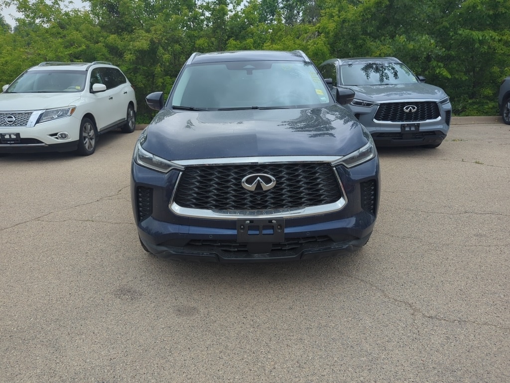 Used 2025 INFINITI QX60 LUXE with VIN 5N1AL1FS3SC338273 for sale in Dubuque, IA