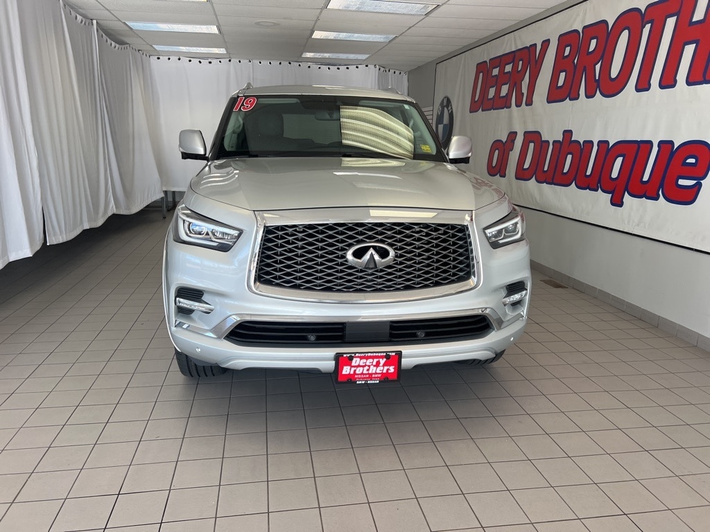 Used 2019 INFINITI QX80 Limited with VIN JN8AZ2NE4K9233828 for sale in Dubuque, IA