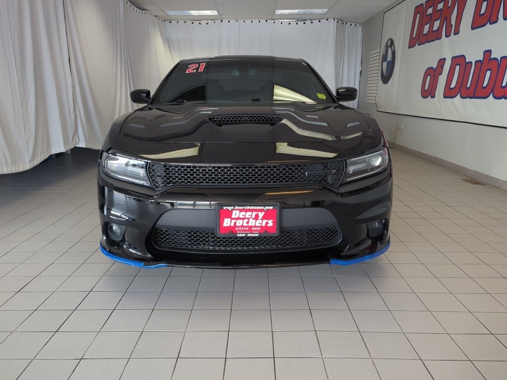 Used 2021 Dodge Charger R/T with VIN 2C3CDXCT1MH671344 for sale in Dubuque, IA