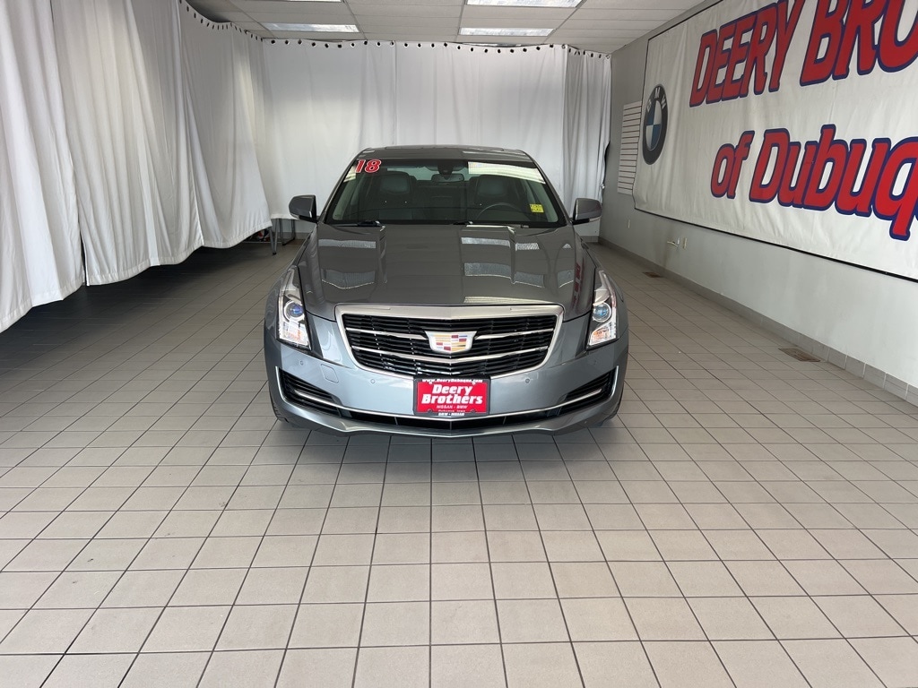 Used 2018 Cadillac ATS Sedan Luxury with VIN 1G6AF5RX6J0130854 for sale in Dubuque, IA