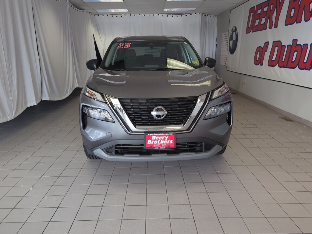 Certified 2023 Nissan Rogue S with VIN 5N1BT3AB6PC676345 for sale in Dubuque, IA