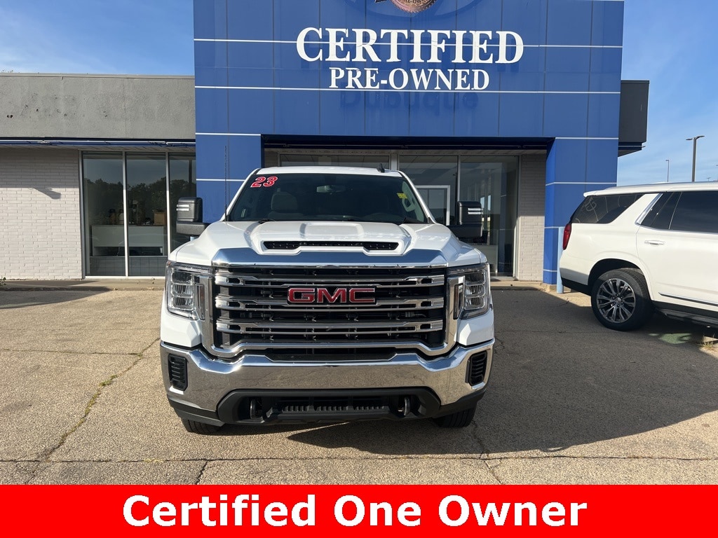 Used 2023 GMC Sierra 2500HD SLE with VIN 1GT49MEYXPF208889 for sale in Dubuque, IA