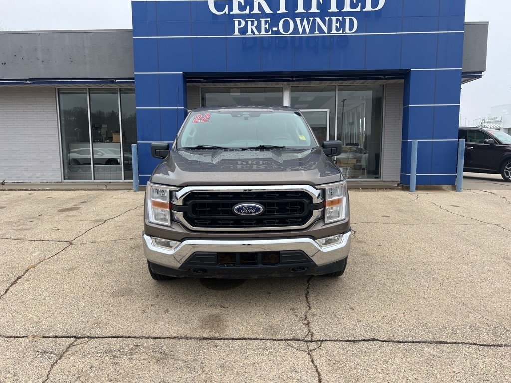Used 2022 Ford F-150 XLT with VIN 1FTFW1E54NKE70143 for sale in Dubuque, IA