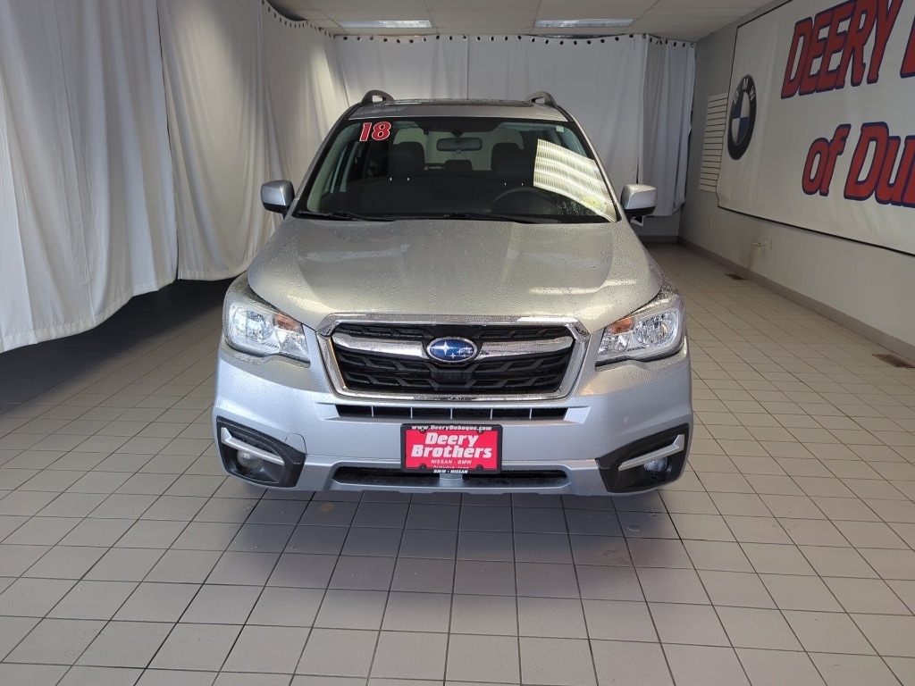 Used 2018 Subaru Forester Limited with VIN JF2SJAJC0JH407552 for sale in Dubuque, IA