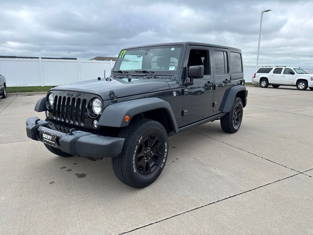 Used 2017 Jeep Wrangler JK Unlimited Sport 4x4 SUV