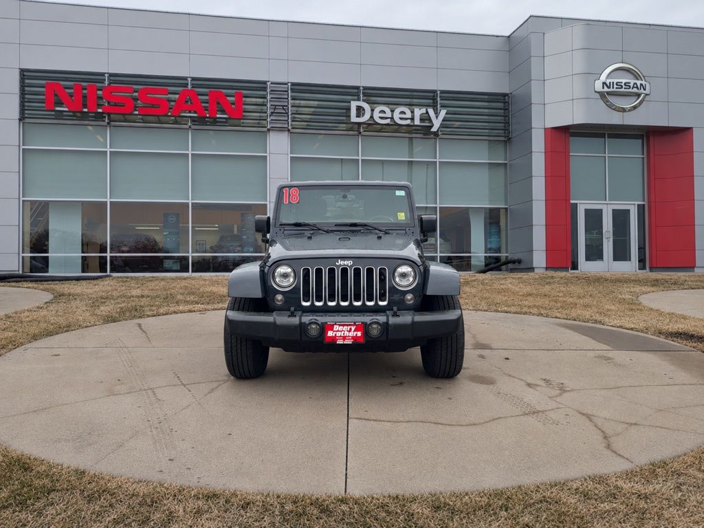 Used 2018 Jeep Wrangler JK Unlimited Sahara 4x4 SUV