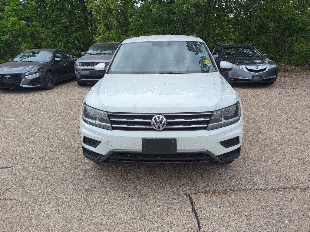 Used 2021 Volkswagen Tiguan SEL with VIN 3VV2B7AX8MM037874 for sale in Dubuque, IA