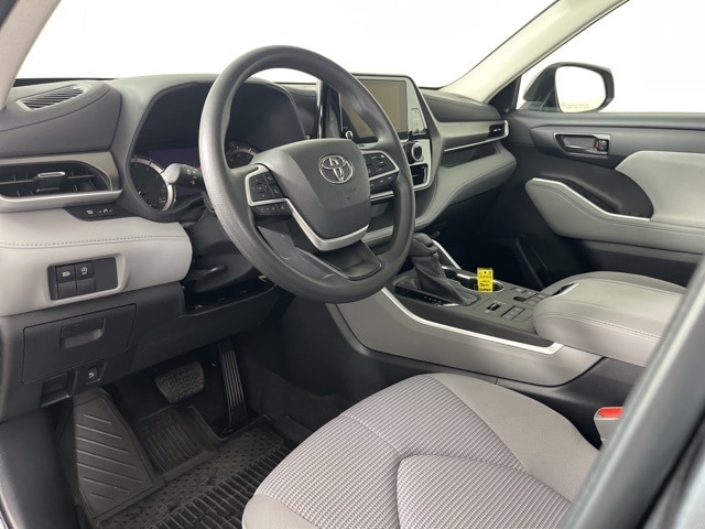 Certified 2023 Toyota Highlander L with VIN 5TDKDRBH8PS037566 for sale in Cedar Falls, IA