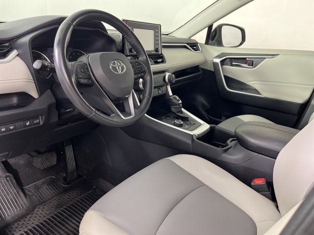 Certified 2022 Toyota RAV4 XLE Premium with VIN JTMB6RFV2ND058495 for sale in Cedar Falls, IA