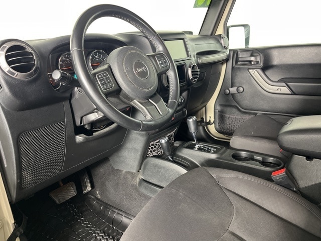 Used 2018 Jeep Wrangler JK Unlimited Willys Wheeler with VIN 1C4BJWDG8JL895723 for sale in Cedar Falls, IA