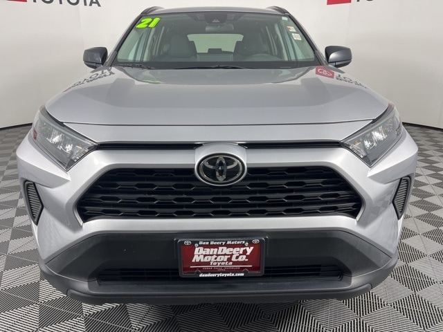 Certified 2021 Toyota RAV4 LE with VIN 2T3H1RFV8MC159746 for sale in Cedar Falls, IA