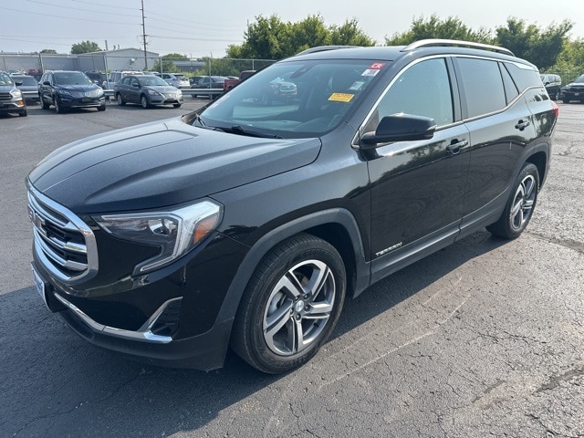 Used 2020 GMC Terrain SLT with VIN 3GKALPEV1LL128056 for sale in Cedar Falls, IA