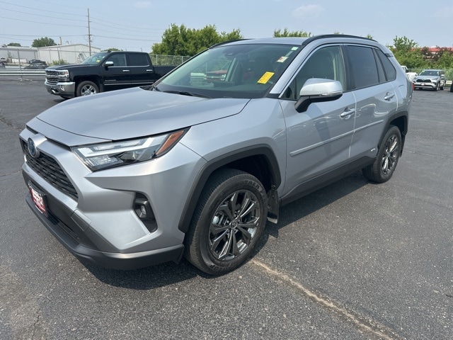 Used 2022 Toyota RAV4 XLE Premium with VIN JTMB6RFV9ND520048 for sale in Cedar Falls, IA