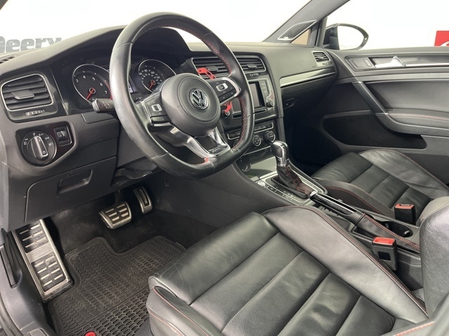 Used 2015 Volkswagen Golf GTI Autobahn with VIN 3VW4T7AU6FM000591 for sale in Cedar Falls, IA