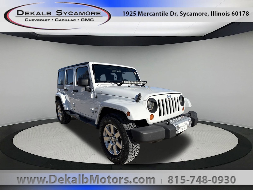 Used 2012 Jeep Wrangler Unlimited Sahara