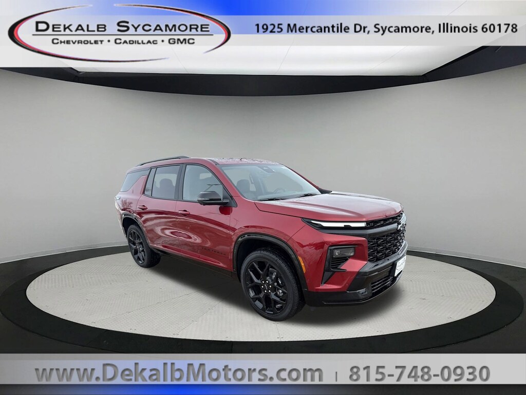 New 2026 Chevrolet Traverse RS SUV