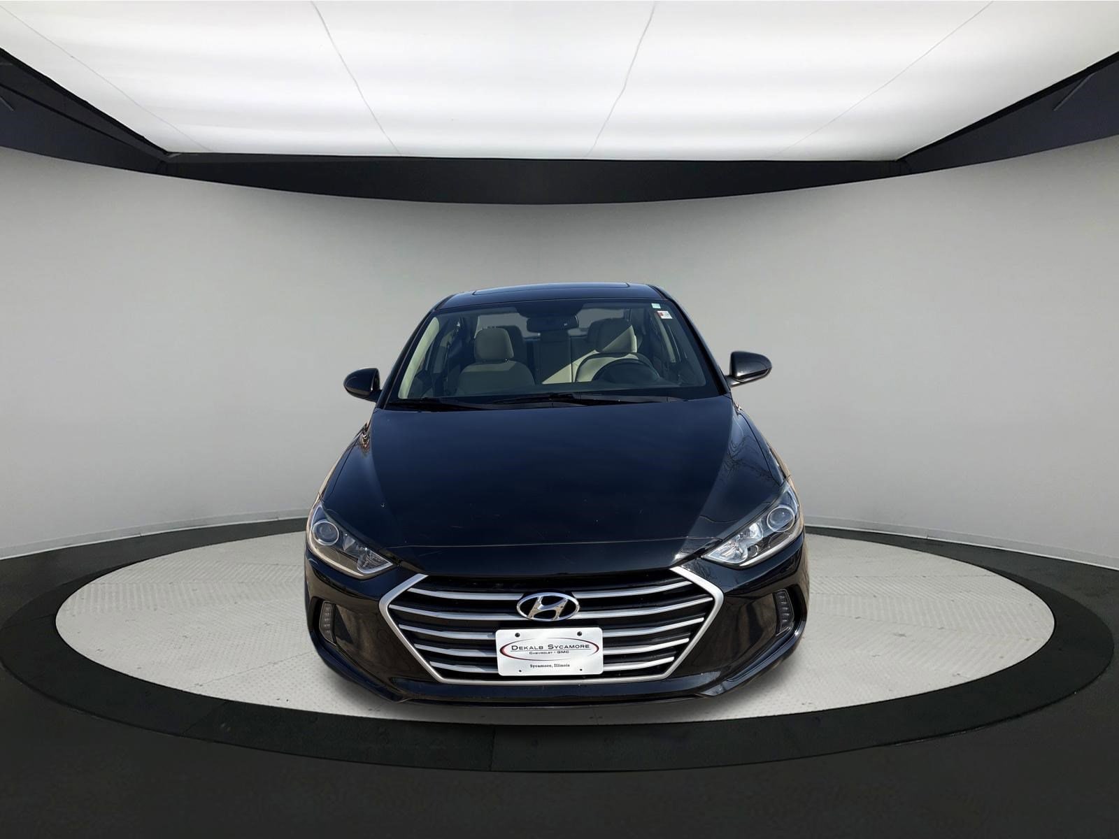 Used 2017 Hyundai Elantra Value Edition with VIN KMHD84LF4HU238807 for sale in Sycamore, IL