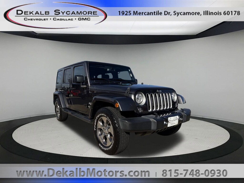 Used 2017 Jeep Wrangler Unlimited Sahara