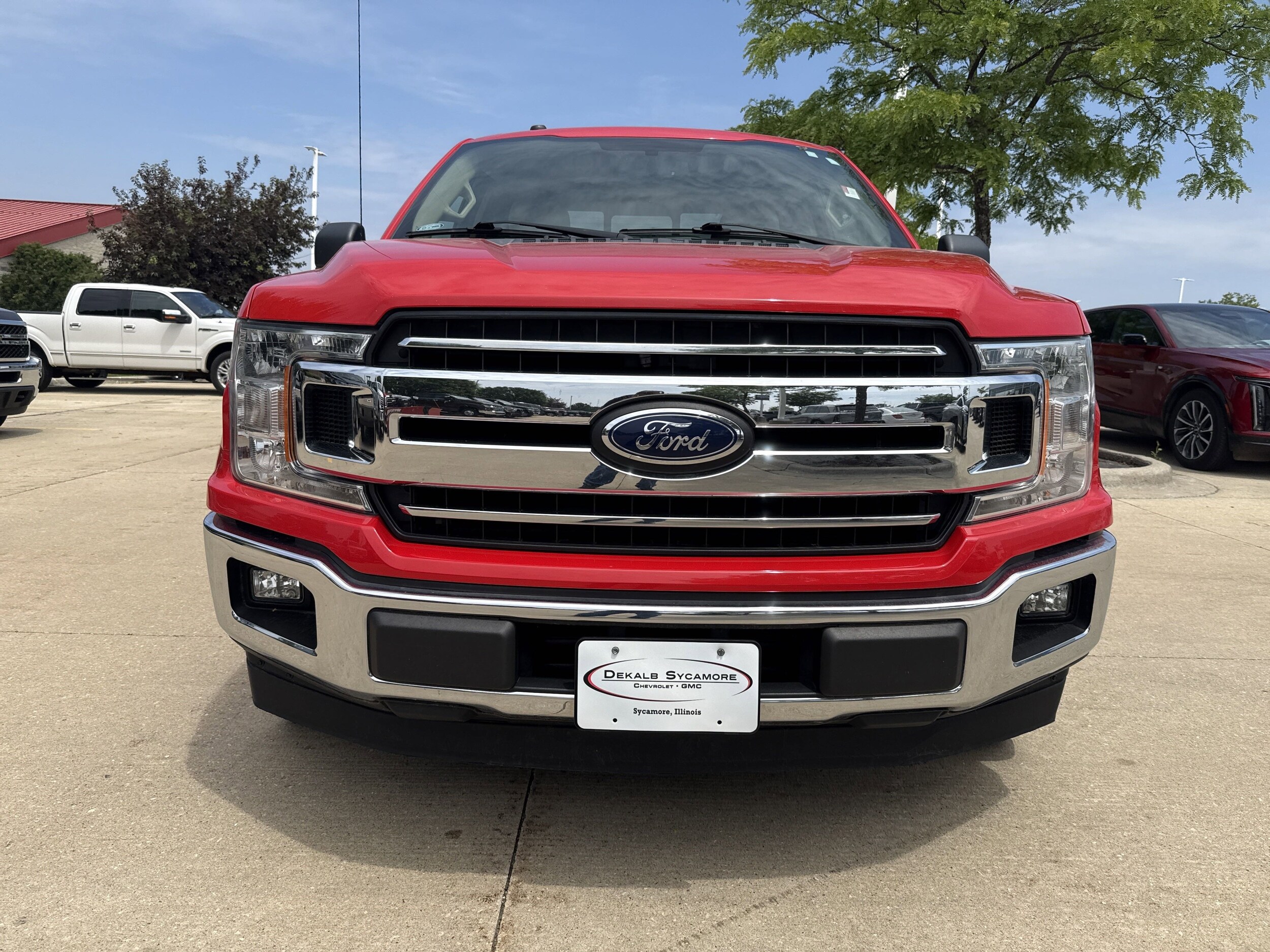 Used 2018 Ford F-150 XL with VIN 1FTFX1CG8JKE43636 for sale in Sycamore, IL