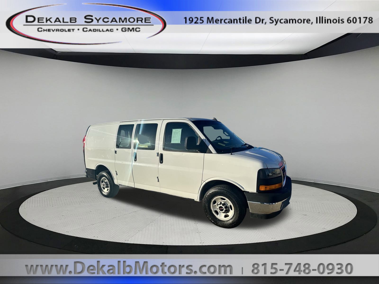 2020 GMC Savana Cargo Work Van