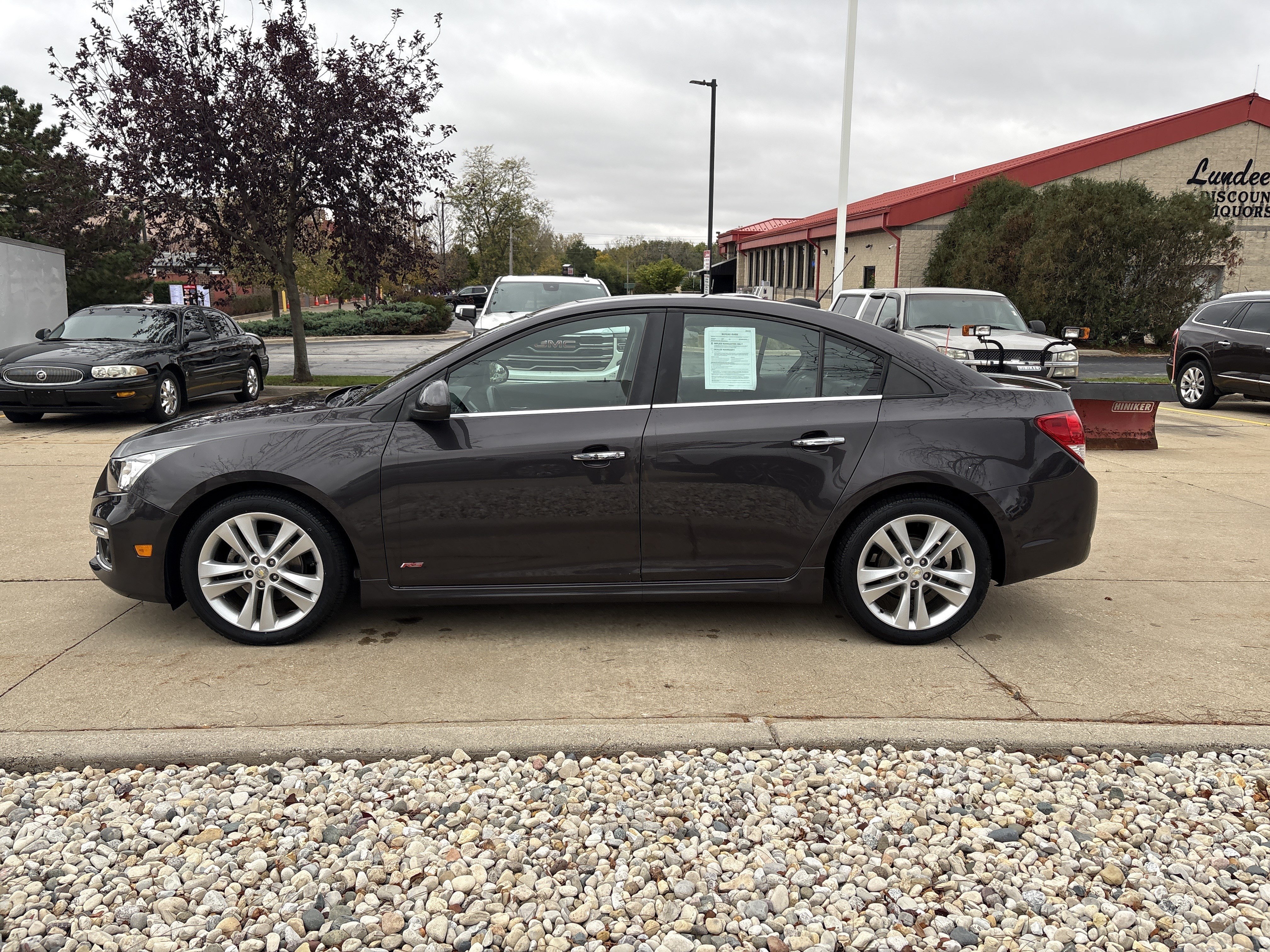 Used 2015 Chevrolet Cruze LTZ with VIN 1G1PG5SB5F7260246 for sale in Sycamore, IL