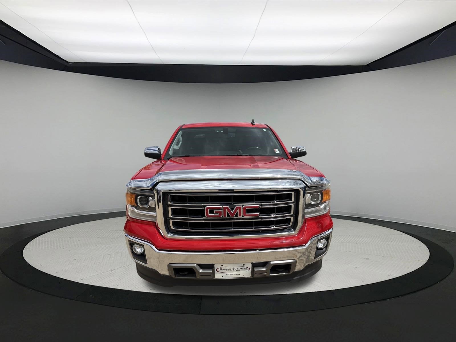 Used 2015 GMC Sierra 1500 SLT with VIN 3GTU2VEC1FG430183 for sale in Sycamore, IL