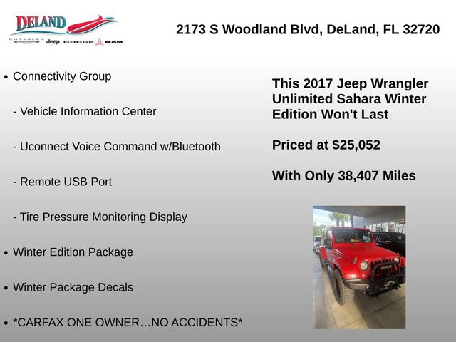 2017 Jeep Wrangler Unlimited Winter - Photo 13