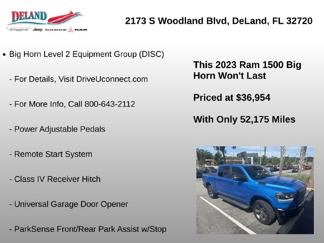 2023 RAM Ram 1500 Pickup Big Horn/Lone Star - Photo 7