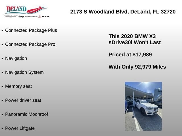 2020 BMW X3 30i - Photo 10