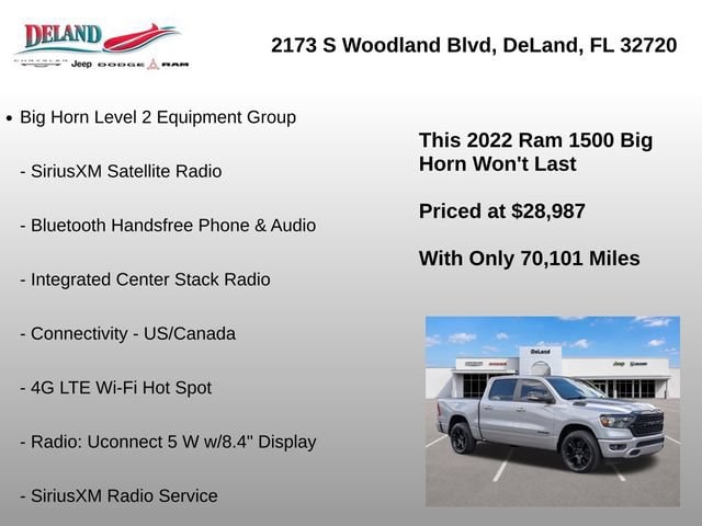 2022 RAM Ram 1500 Pickup Big Horn/Lone Star - Photo 36