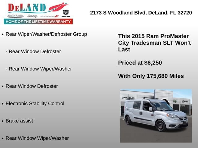 2015 RAM Promaster City SLT - Photo 6