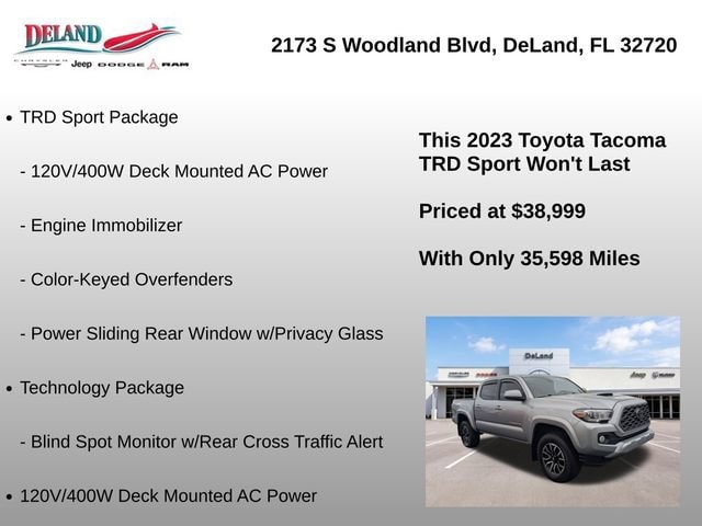 2023 Toyota Tacoma TRD Sport - Photo 6